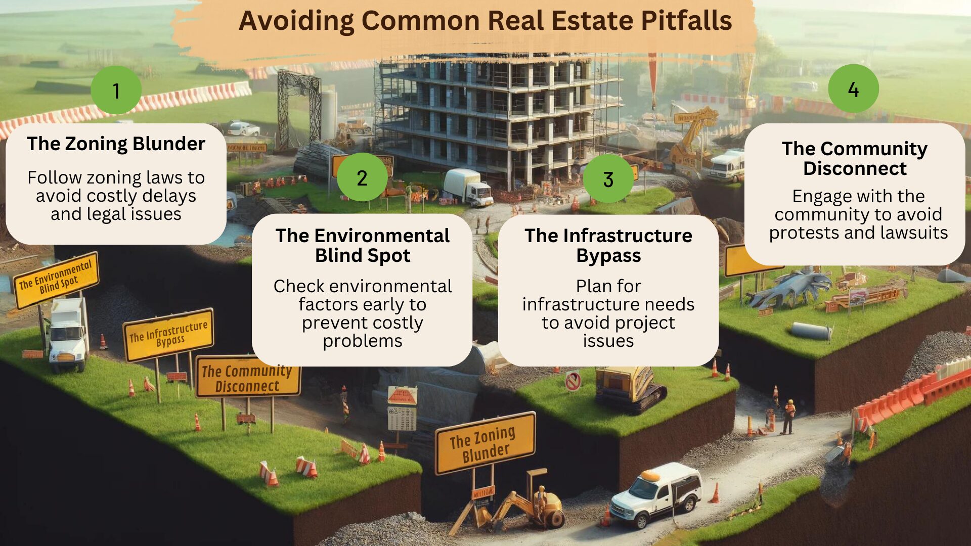 4 Common Pitfalls Land Developers Must Avoid