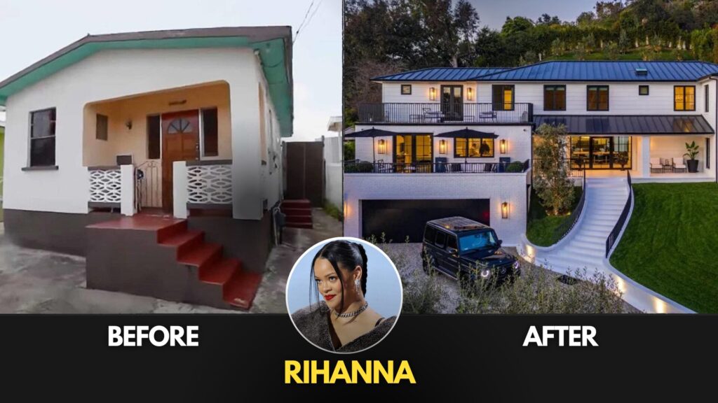 Rihanna's Transformation from a Barbadian Bungalow to a Lavish LA Fortress