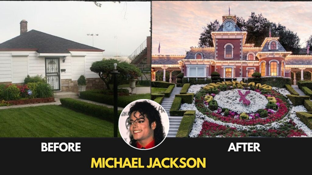 Michael Jackson's Journey from a Humble Family Home to the Iconic Neverland Ranch