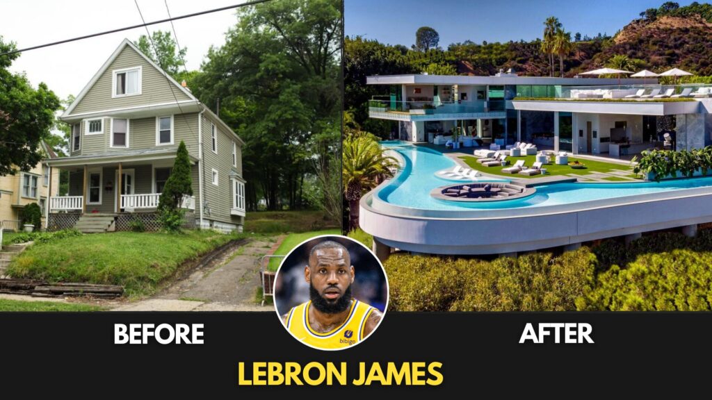LeBron James's Inspiring Journey from Unstable Housing to a Lavish LA Mansion