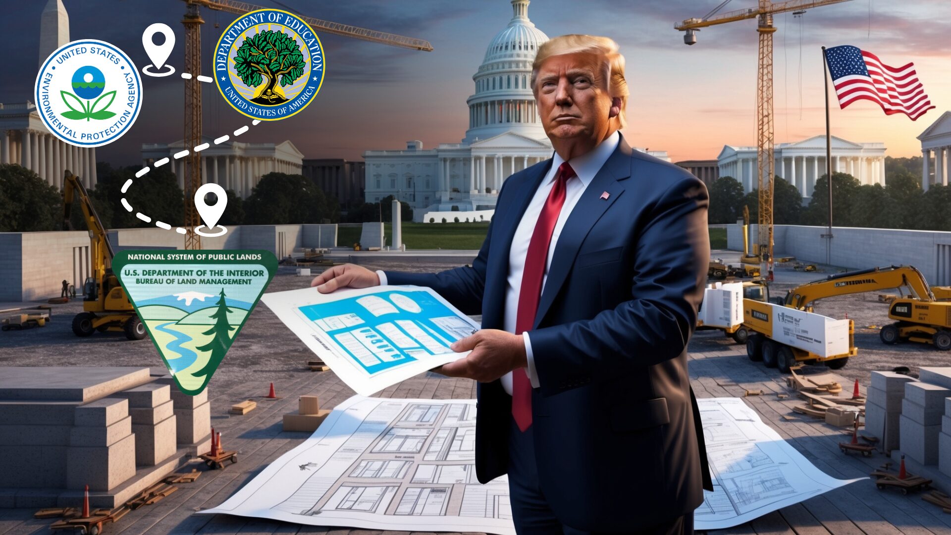 Could the Environmental Protection Agency and Department of Education Relocate? Exploring Trump's Decentralization Plans