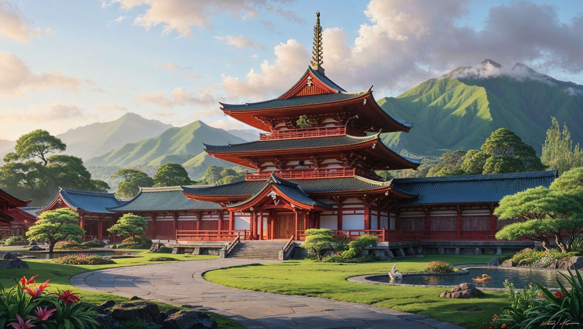 Byodo-In Temple, Oʻahu, Hawaii