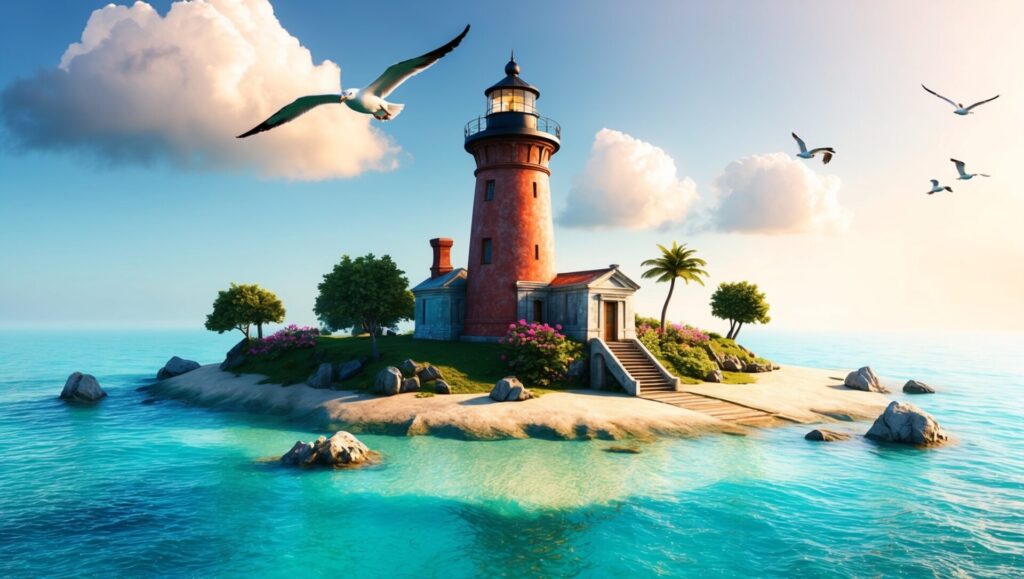 Living Rent-Free on a Tiny Island