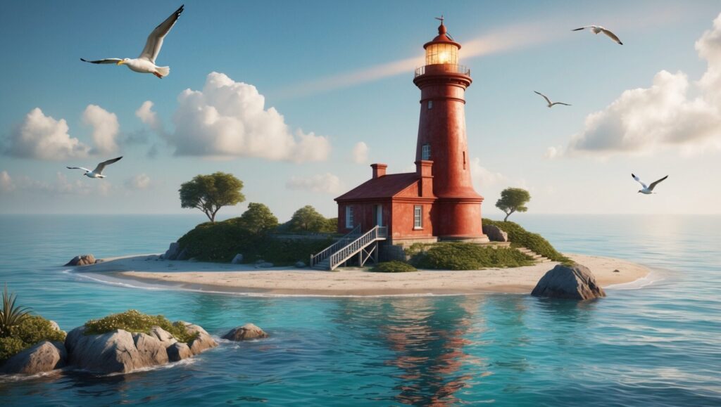 Rent-free lighthouse living