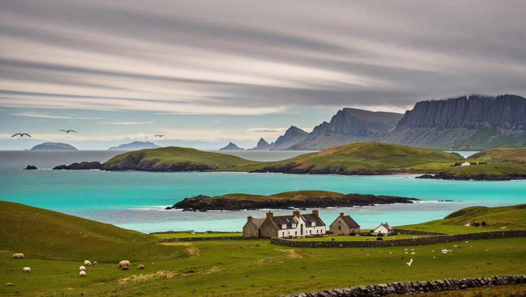 Scotland, UK, Vacsay Island