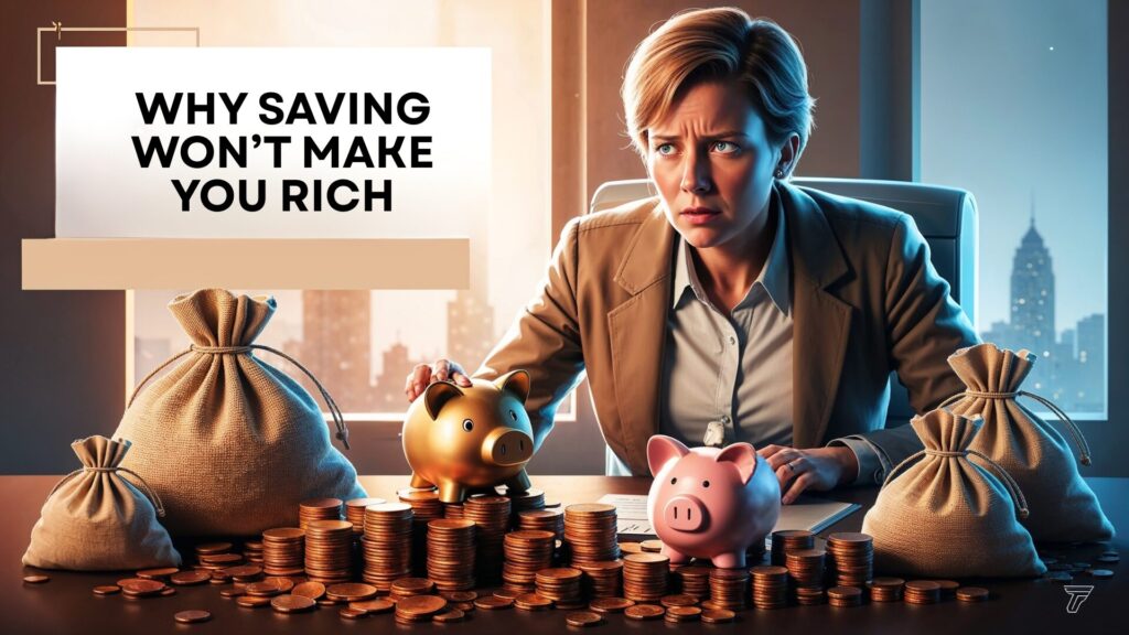 Why Saving Alone Won't Build Wealth